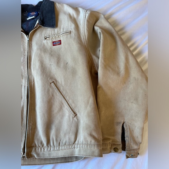 VTG Dickies Detroit Style Blanket Lined Duck Canvas Work Chore Jacket Mens XXL - Picture 6 of 10